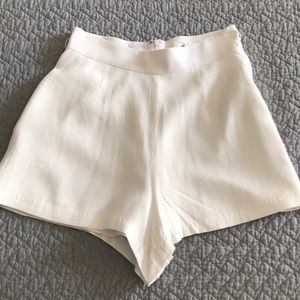 White B.B. Dakota shorts